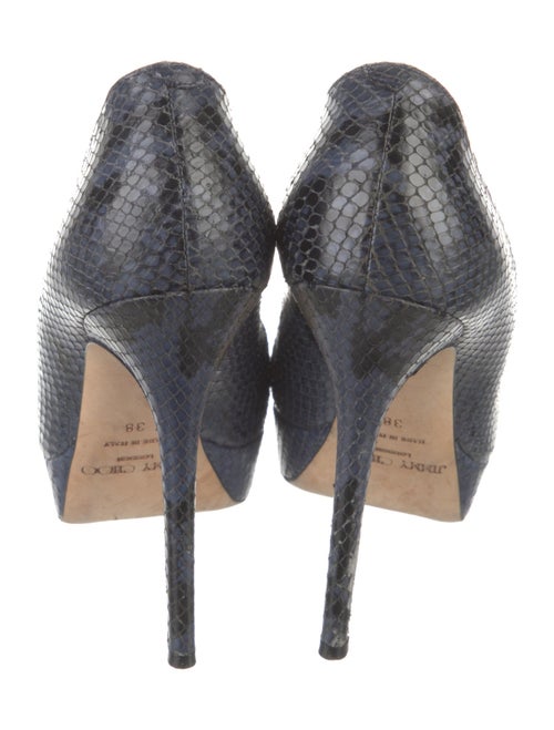 Jimmy Choo Snakeskin Animal Print Pumps