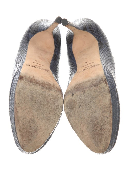 Jimmy Choo Snakeskin Animal Print Pumps