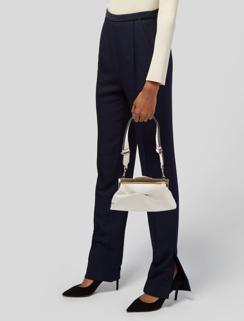 Jimmy Choo Leather Diamond Soft Frame Small