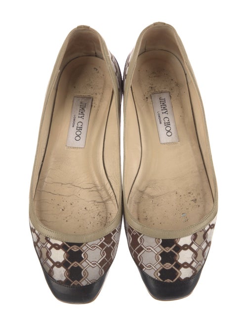 Jimmy Choo Printed Flats