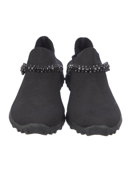 Jimmy Choo Crystal Embellishments Sneakers