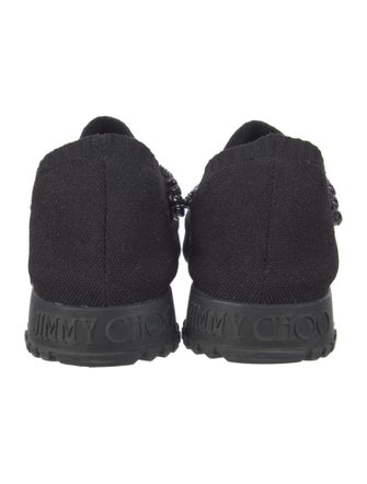 Jimmy Choo Crystal Embellishments Sneakers