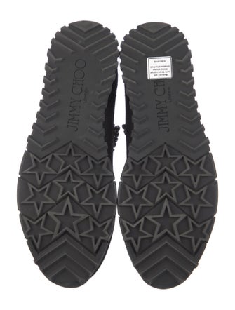 Jimmy Choo Crystal Embellishments Sneakers
