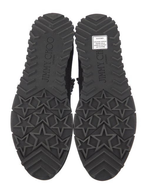 Jimmy Choo Crystal Embellishments Sneakers
