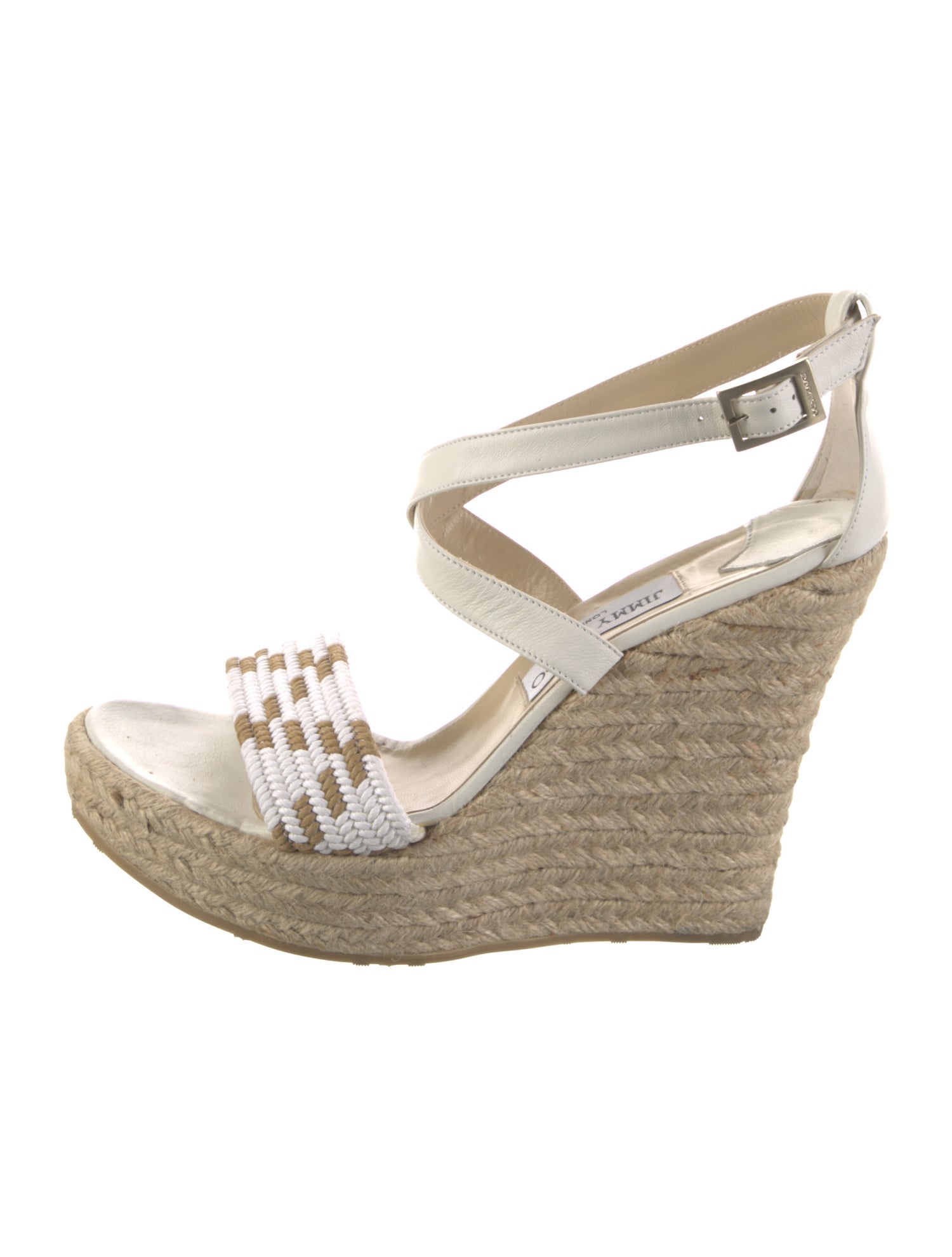 Jimmy Choo Leather Espadrilles
