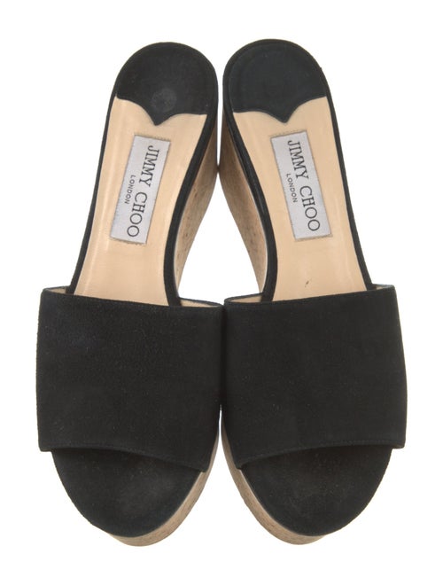 Jimmy Choo Suede Slides