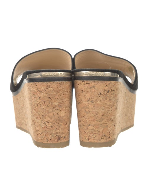 Jimmy Choo Suede Slides