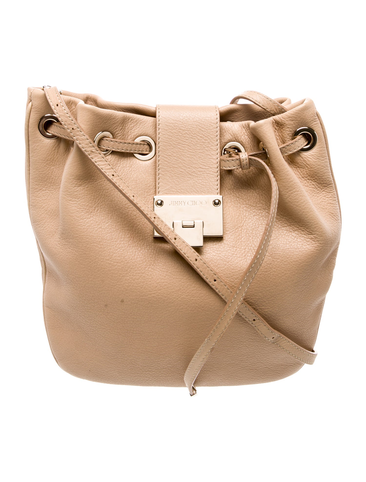 Jimmy Choo Leather Bucket Bag