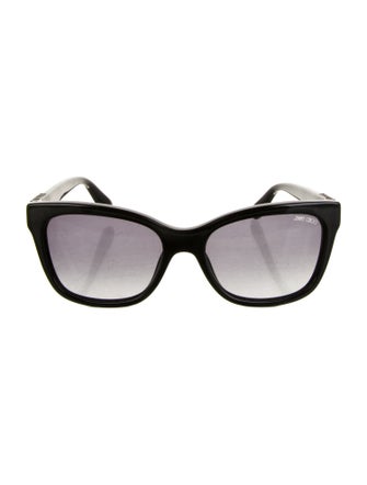 Jimmy Choo Wayfarer Gradient Sunglasses