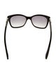 Jimmy Choo Wayfarer Gradient Sunglasses