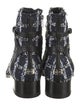 Jimmy Choo Tweed Printed Chelsea Boots