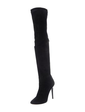 Jimmy Choo Suede Sock Boots
