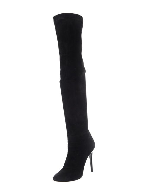 Jimmy Choo Suede Sock Boots