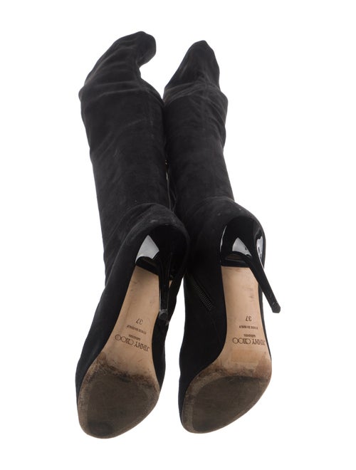 Jimmy Choo Suede Sock Boots