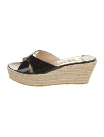 Jimmy Choo Patent Leather Espadrilles