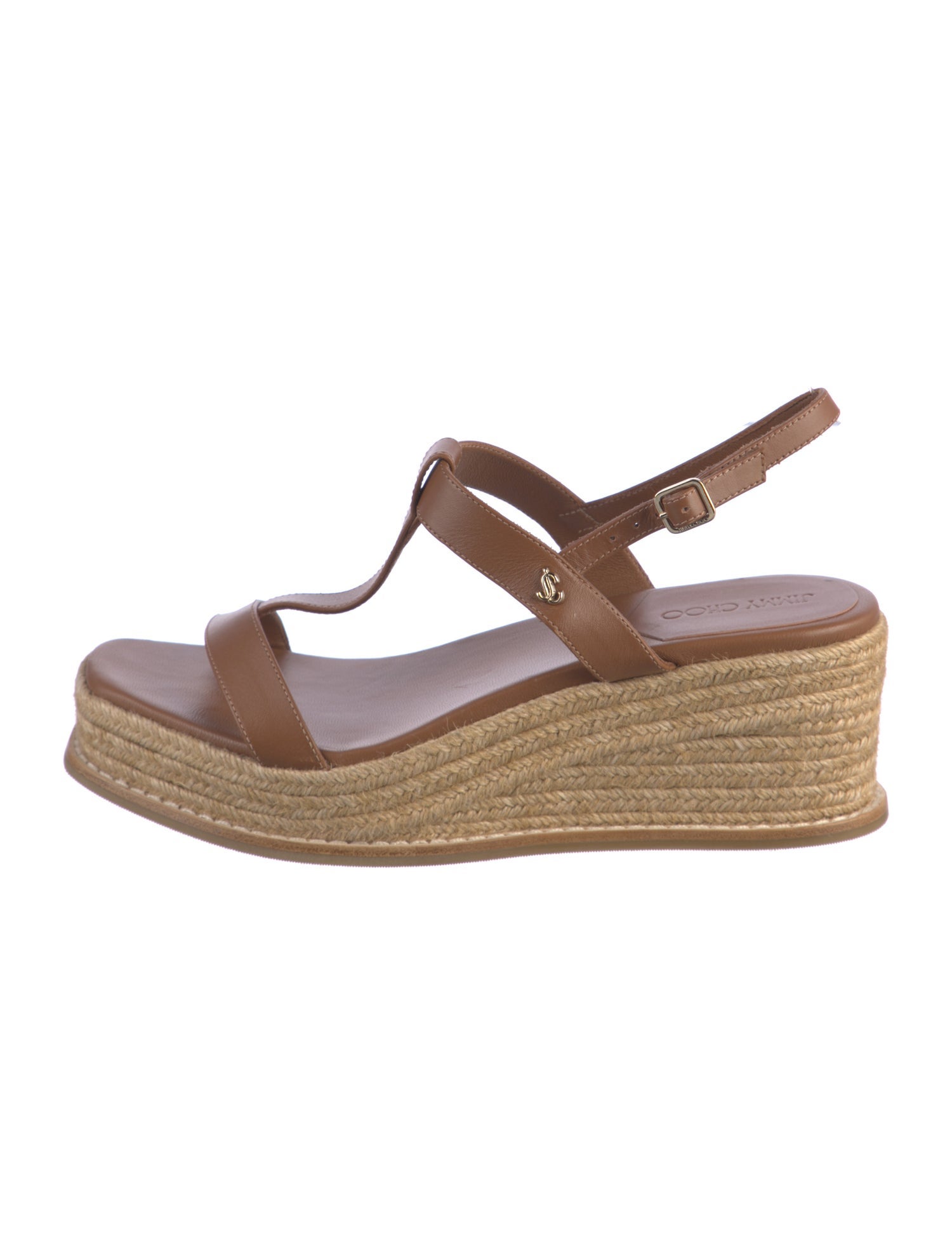 Jimmy Choo Leather Espadrilles