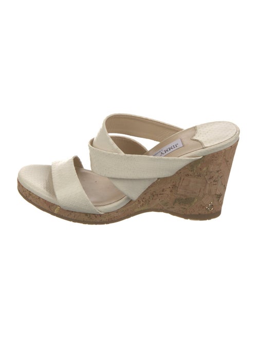 Jimmy Choo Leather Slides