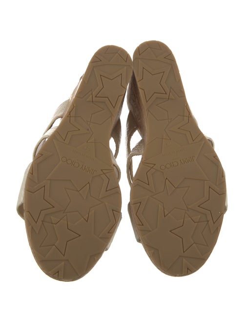 Jimmy Choo Leather Slides