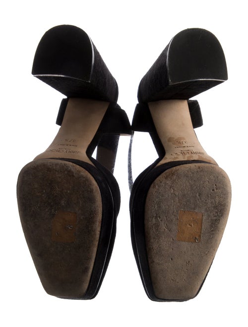 Jimmy Choo Suede D'Orsay Pumps