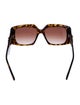 Jimmy Choo Oversize Gradient Sunglasses