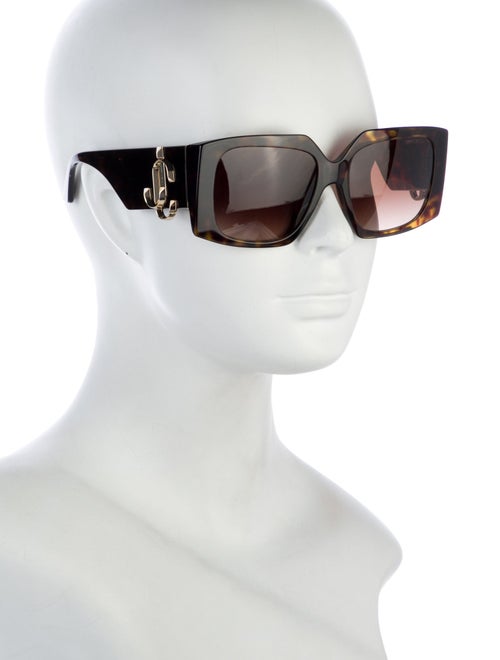 Jimmy Choo Oversize Gradient Sunglasses