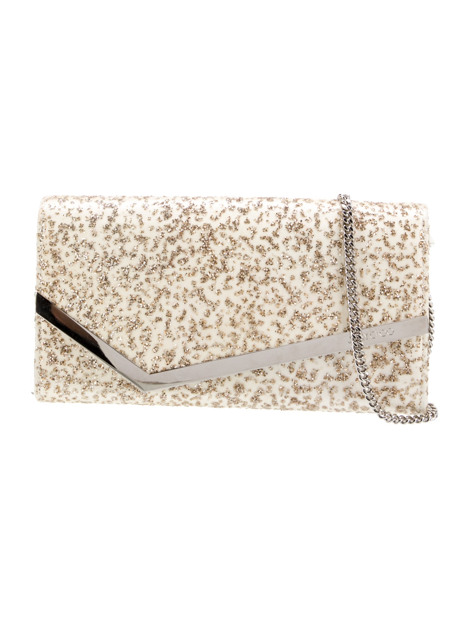 Jimmy Choo Glitter Clutch