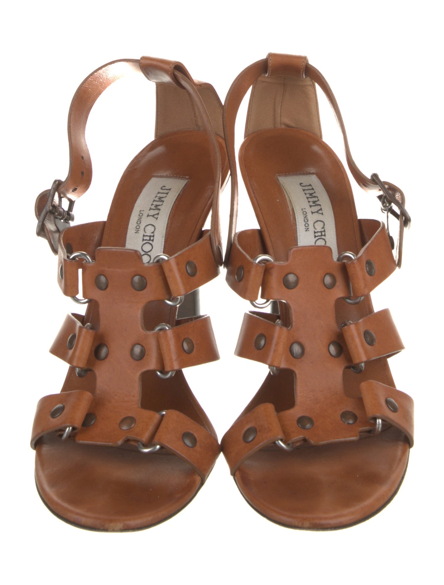 Jimmy Choo Leather Gladiator Sandals