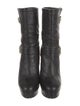 Jimmy Choo Leather Moto Boots