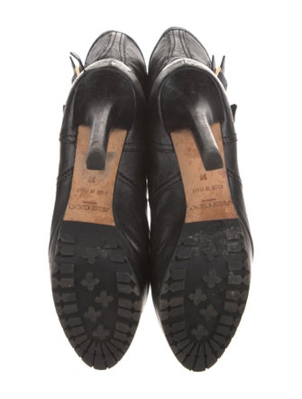 Jimmy Choo Leather Moto Boots