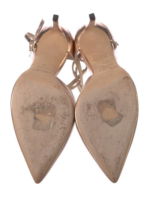 Jimmy Choo Leather T-Strap Pumps