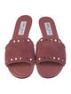 Jimmy Choo Suede Studded Accents Slides