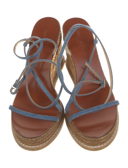 Jimmy Choo Denim Espadrilles