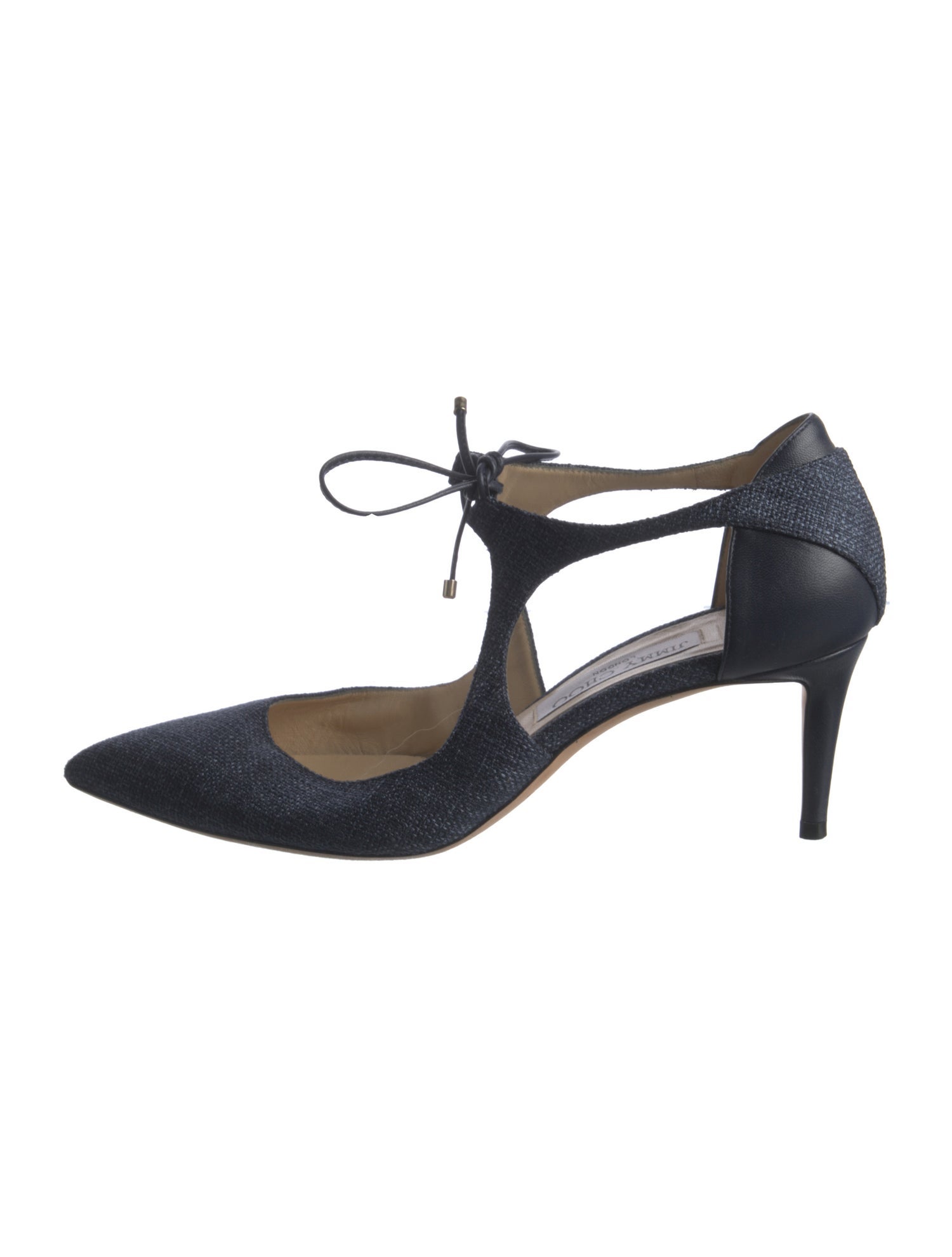 Jimmy Choo Denim Slingback Pumps