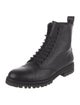 Jimmy Choo Leather Combat Boots