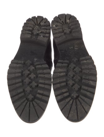 Jimmy Choo Leather Combat Boots