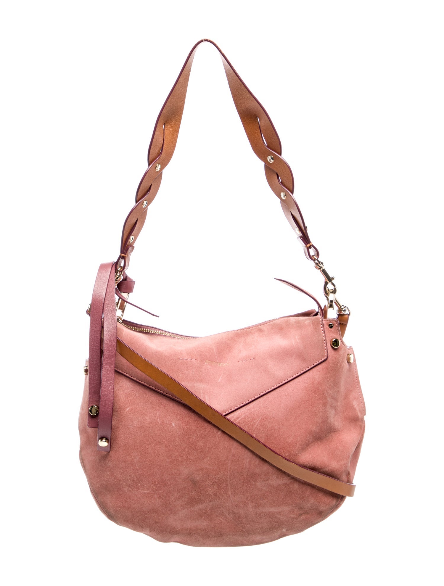 Jimmy Choo Suede Shoulder Bag