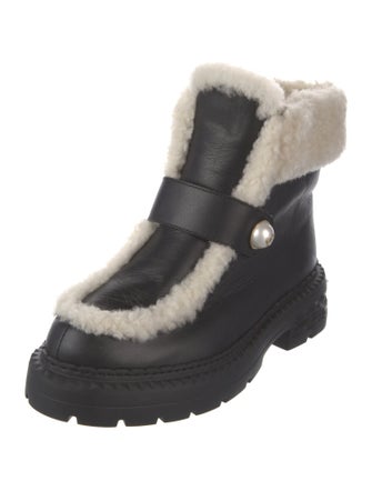 Jimmy Choo Leather Rain Boots