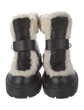 Jimmy Choo Leather Rain Boots