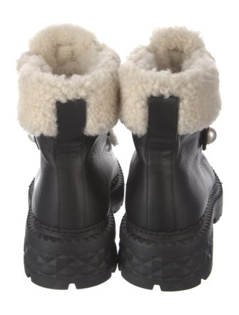 Jimmy Choo Leather Rain Boots