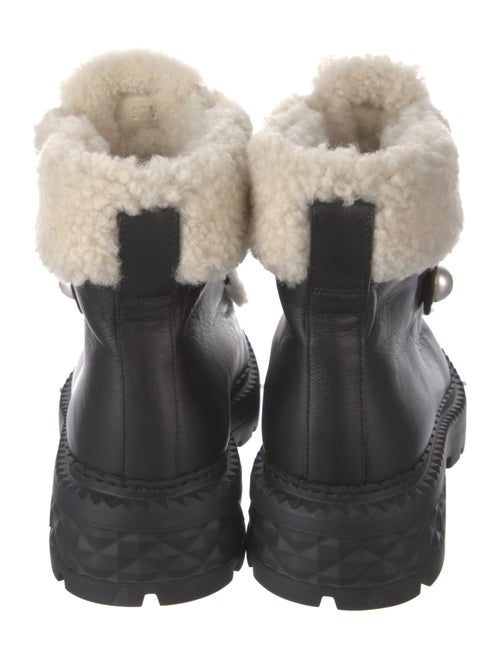 Jimmy Choo Leather Rain Boots