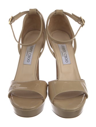 Jimmy Choo Patent Leather Sandals
