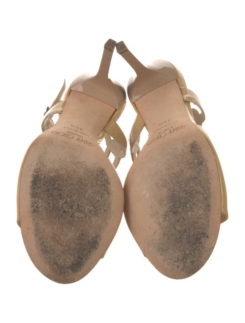 Jimmy Choo Lance Patent Leather Sandals