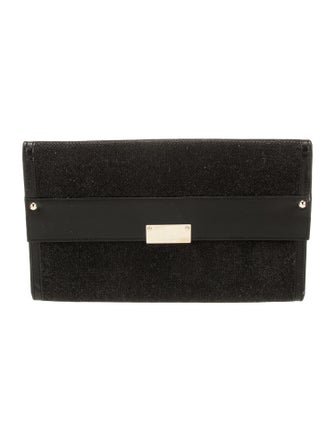 Jimmy Choo Canvas Clutch