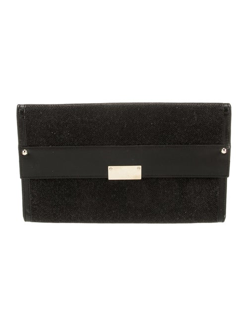 Jimmy Choo Canvas Clutch