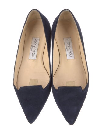 Jimmy Choo Suede Flats