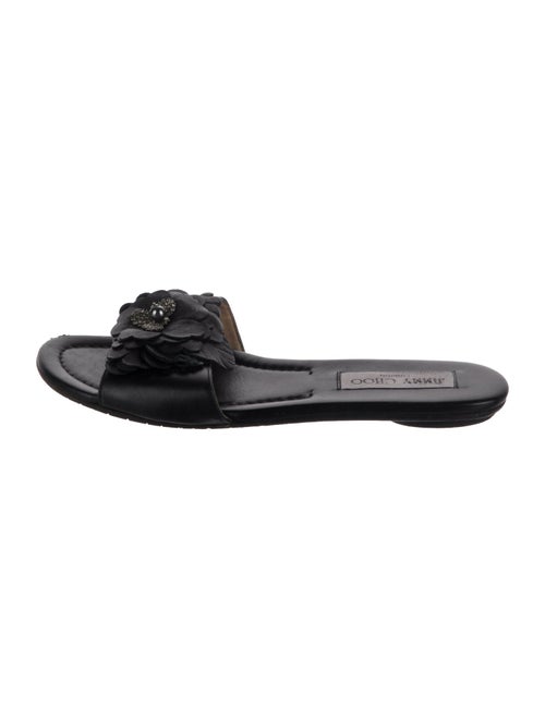 Jimmy Choo Leather Slides