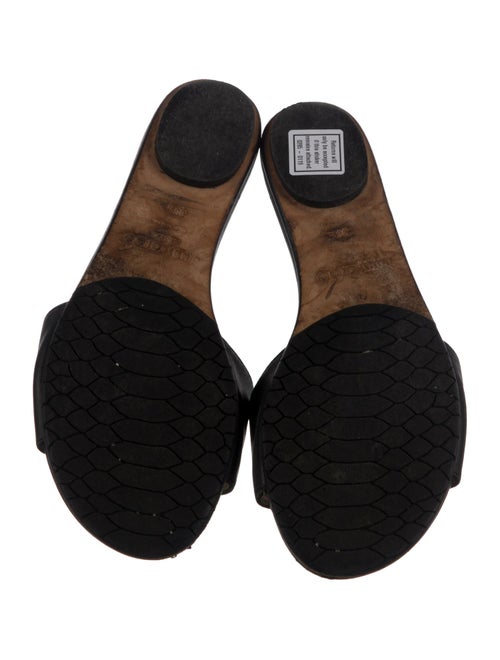 Jimmy Choo Leather Slides