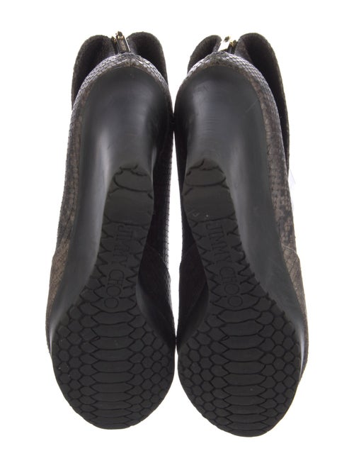 Jimmy Choo Snakeskin Animal Print Boots