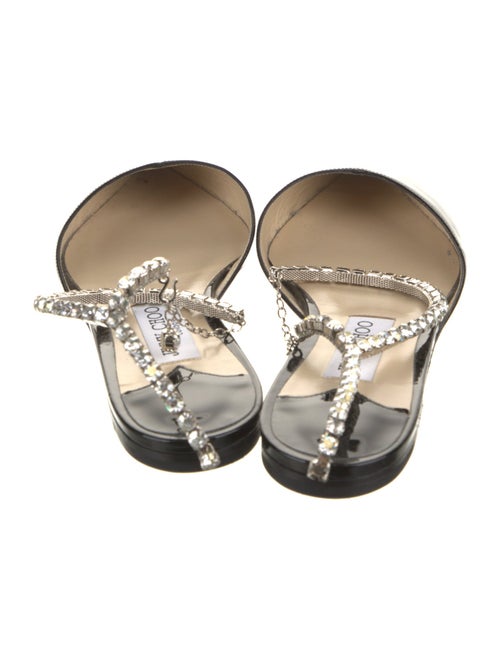 Jimmy Choo Saeda Patent Leather Mules