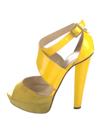 Jimmy Choo Patent Leather Sandals